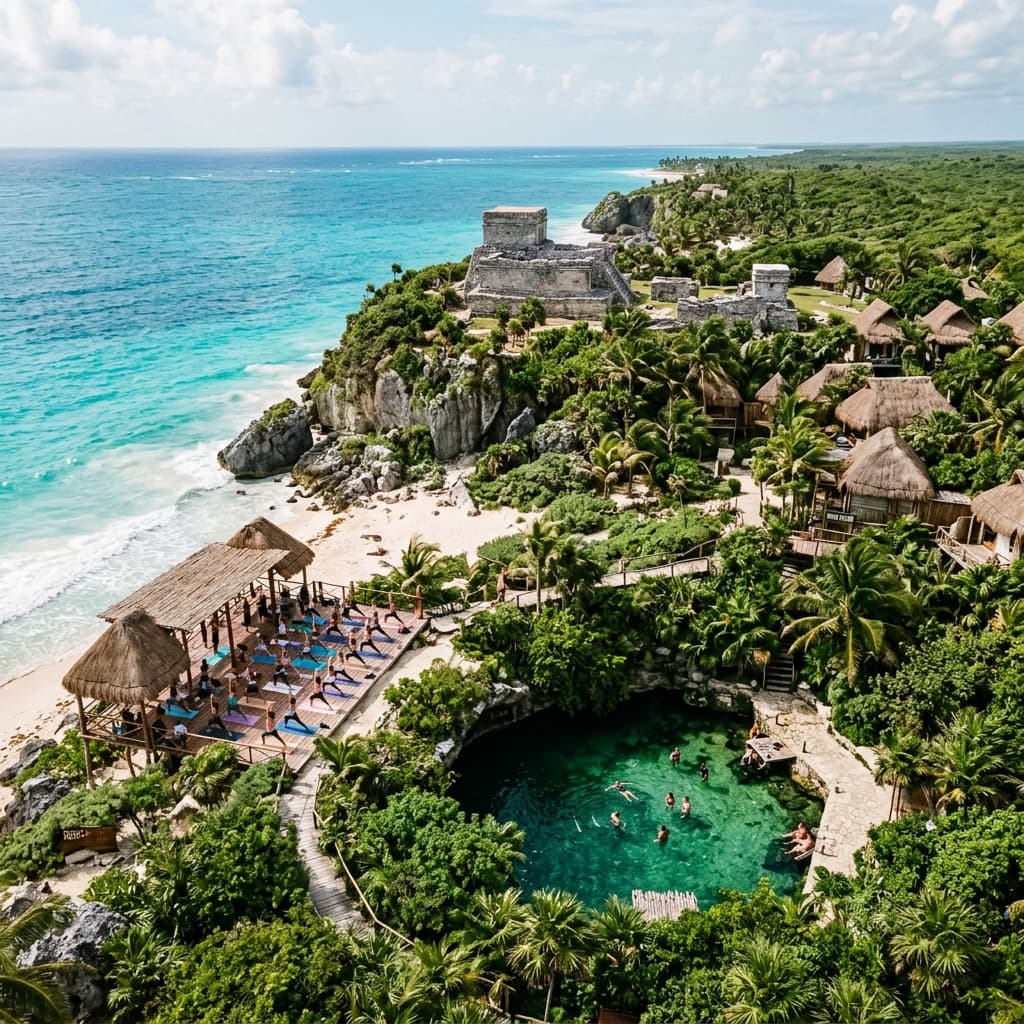 Yoga retreats in Mexico